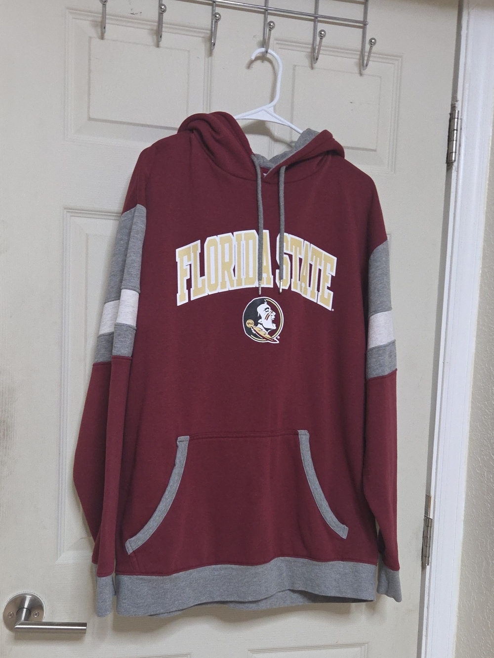 ProEdge FSU Florida State Seminoles Hoodie Maroon Size XL Pullover .